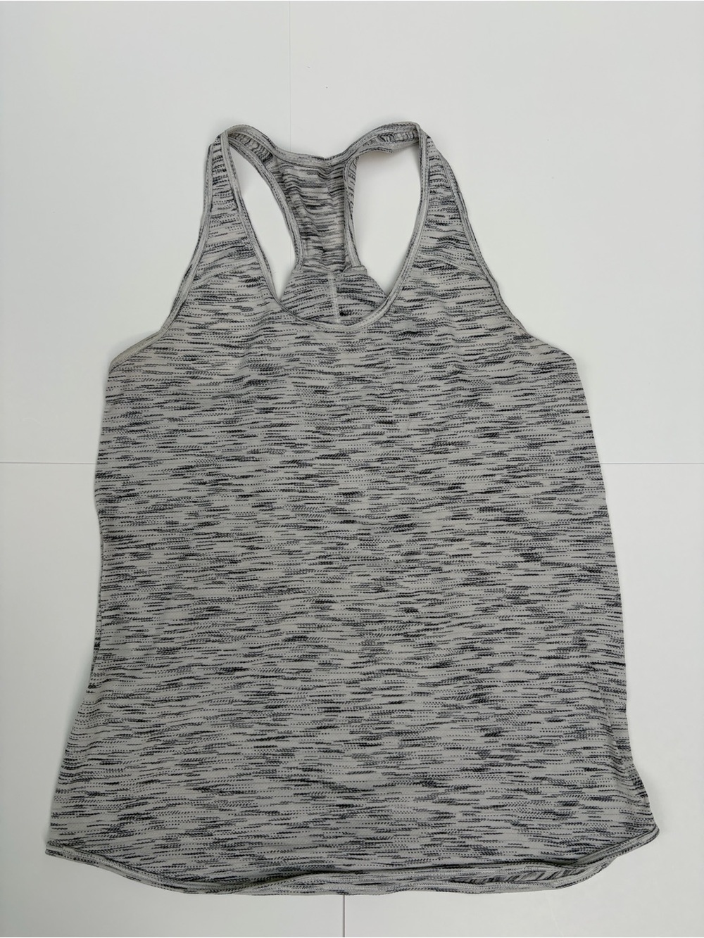 Lululemon Heathered Gray Racerback Tank Sz M
